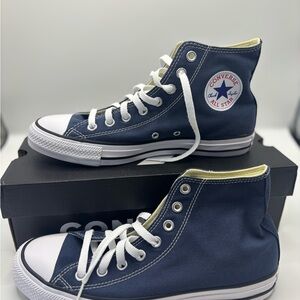 Converse All Star High-Top Sneakers - Navy